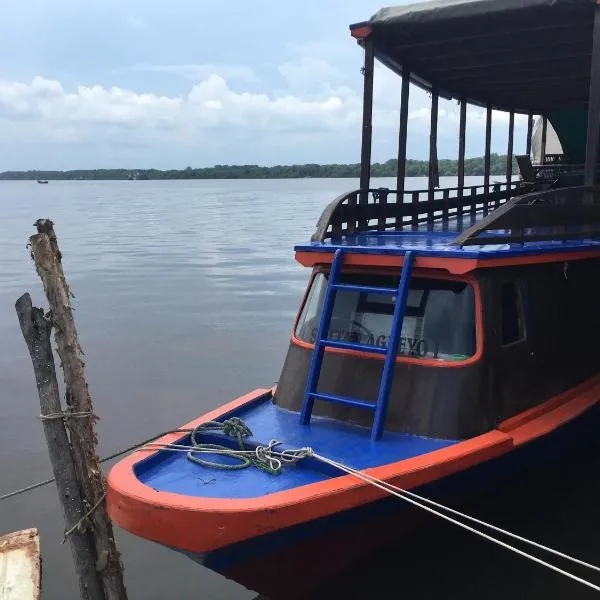 Orangutan Houseboat Park Tanjung Puting, hotel en Pangkalan Bun
