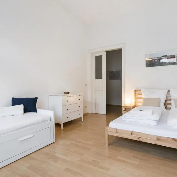 Ruhiges Apartment am Rande des Szeneviertels, hotel v Drážďanech