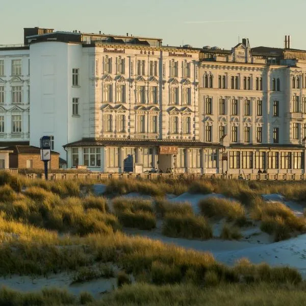 Strandhotel Hohenzollern, hotel em Borkum