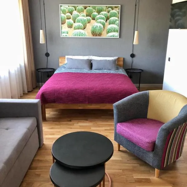 Kaktuss apartamenti Smiltene, hotel v destinaci Smiltene
