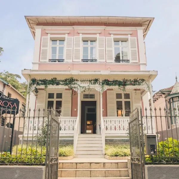 Casa Rosa Hotel Boutique, hotel em Petrópolis