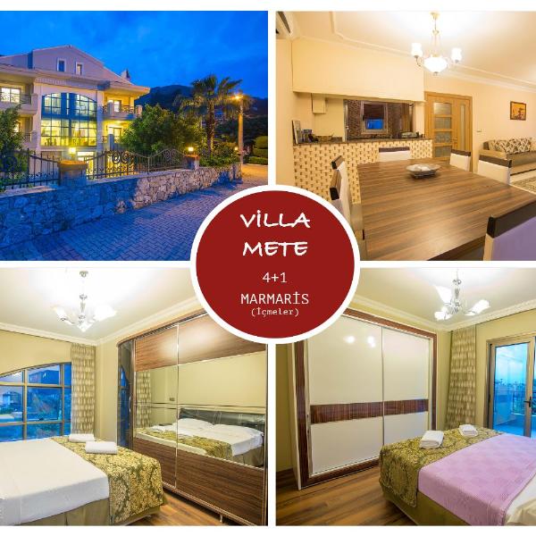 Villa Mete Icmeler Marmaris Daily Weekly Rentals