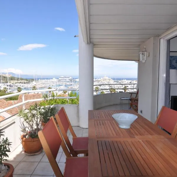 Stunning 2-bedroom apartment & panoramic sea view -StayInAntibes- 54 Soleau, hotel in Antibes