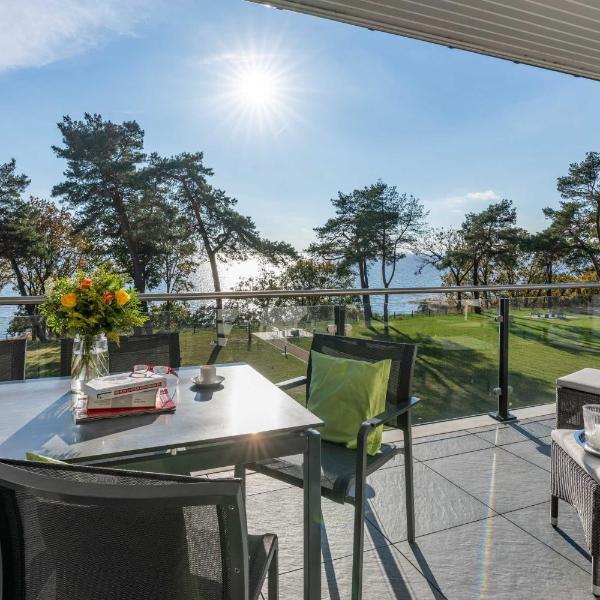 Appartement "Opal" mit Penthouseflair - Oase am Haff