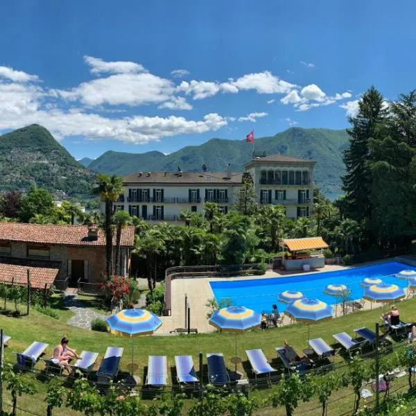 Continental Parkhotel, hotel in Lugano