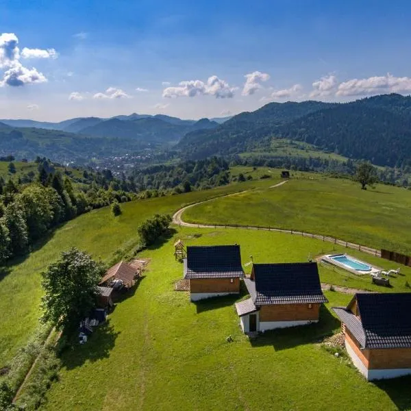 Chatki Niwki u Zbója, hotel v destinaci Krościenko
