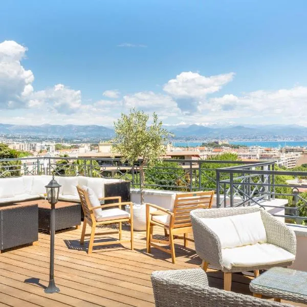 Best Western Hôtel Journel Antibes Juan-les-Pins, hotel u gradu Antib