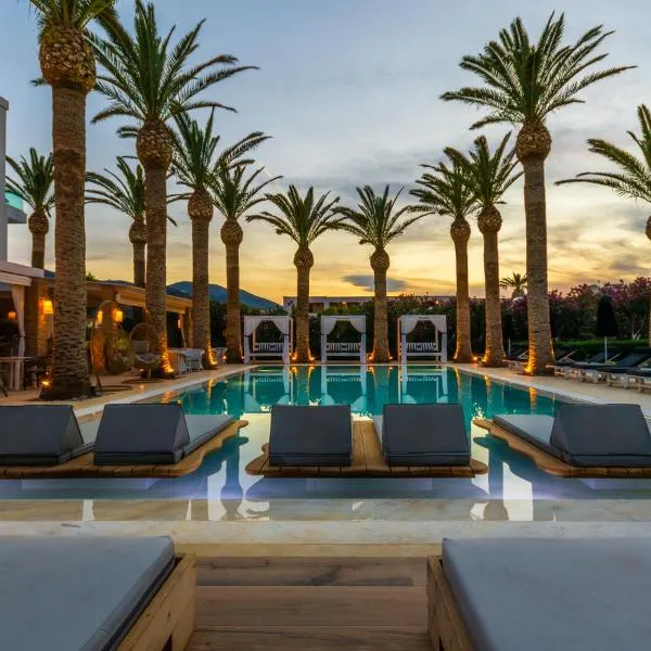 Drossia Palms Hotel and Nisos Beach Suites, hotel in Malia