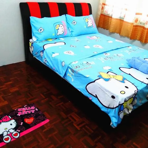 H Homestay Sibu - 1000Mbps 1Gbps Wifi, Astro & Auto Gate Parking Semi Detached House!，位于诗巫的酒店