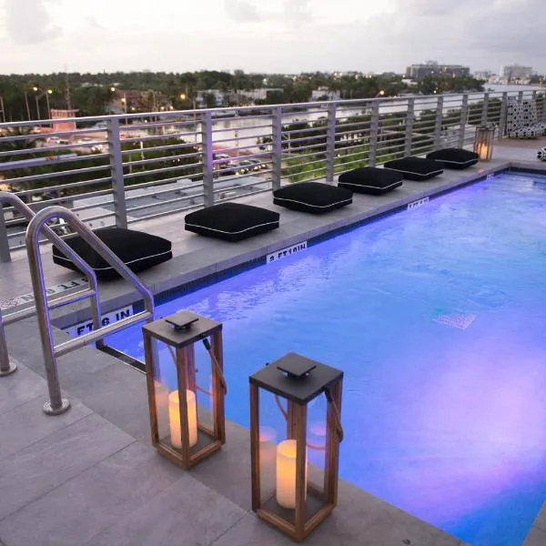 6080 Design Hotel by Eskape Collection, hotelli Miami Beachillä