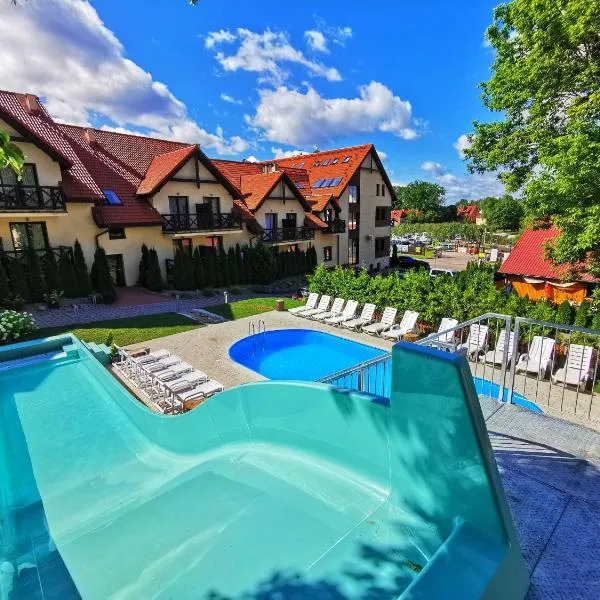 Hotel Santa Monica, hotel i Mikołajki