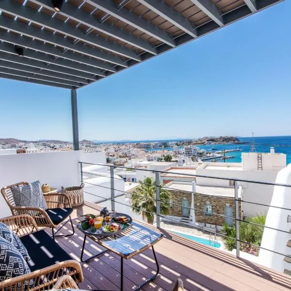 Onar Hotel & Suites、ティノス・タウンのホテル