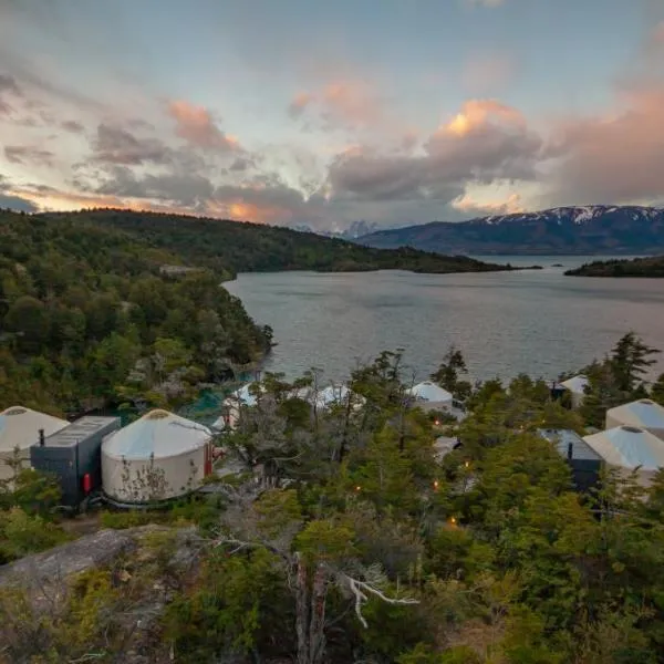 Patagonia Camp yurts