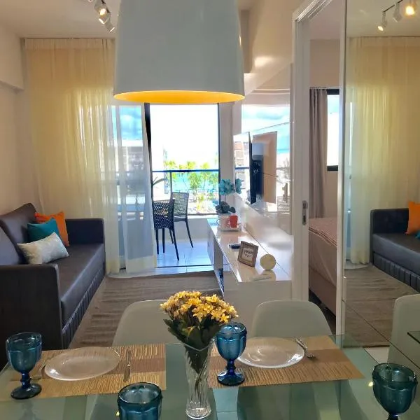 LUXO 710-Quarto e Sala com Varanda de frente Mar, hotel em Maceió