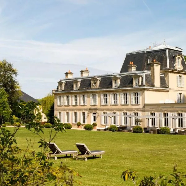 Chateau La Cheneviere, hotel in Port-en-Bessin-Huppain