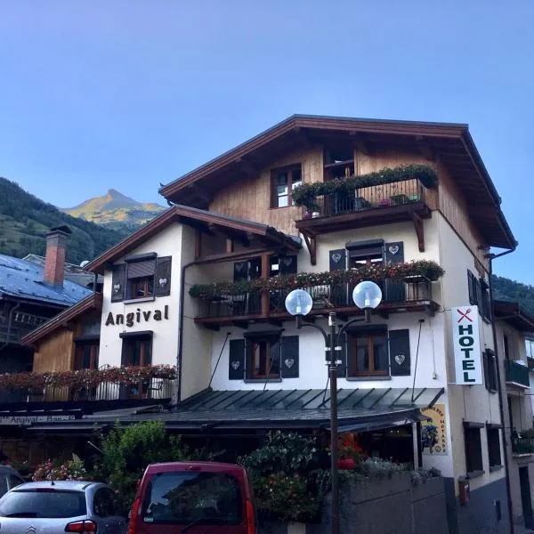 Hôtel Restaurant Angival - Chambres et Appartement, hôtel à Bourg-Saint-Maurice