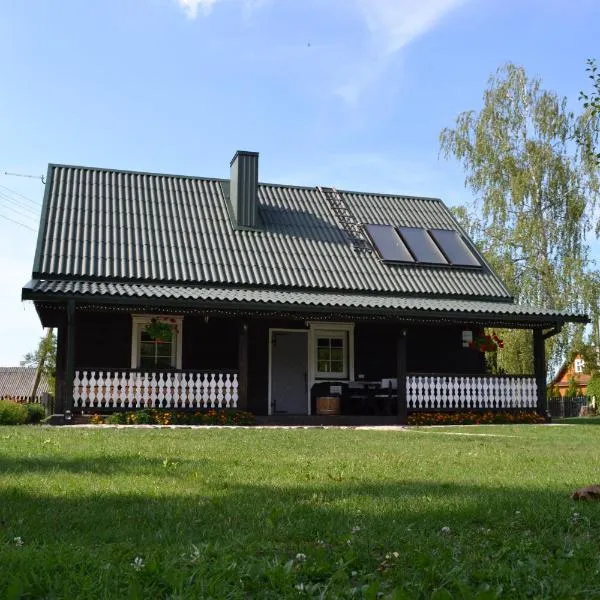 Merkiokrantas Pirkia kaime, hotel in Puvočiai