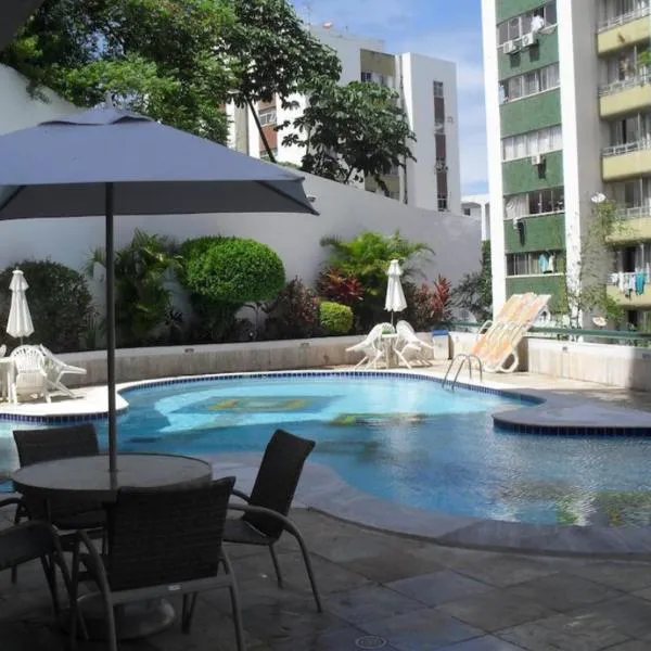 Flat Atlatic City Apart Hotel Barra Ondina em Salvador，位于萨尔瓦多的酒店