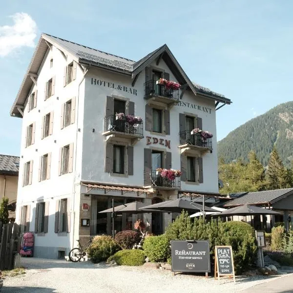 Eden Hotel, Apartments and Chalet Chamonix Les Praz, hótel í Chamonix Mont Blanc
