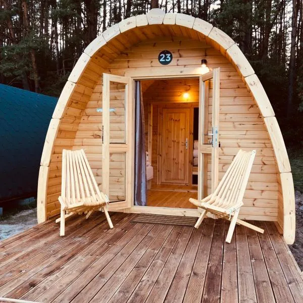 Luxury Camping POD, hotel en Zarasai