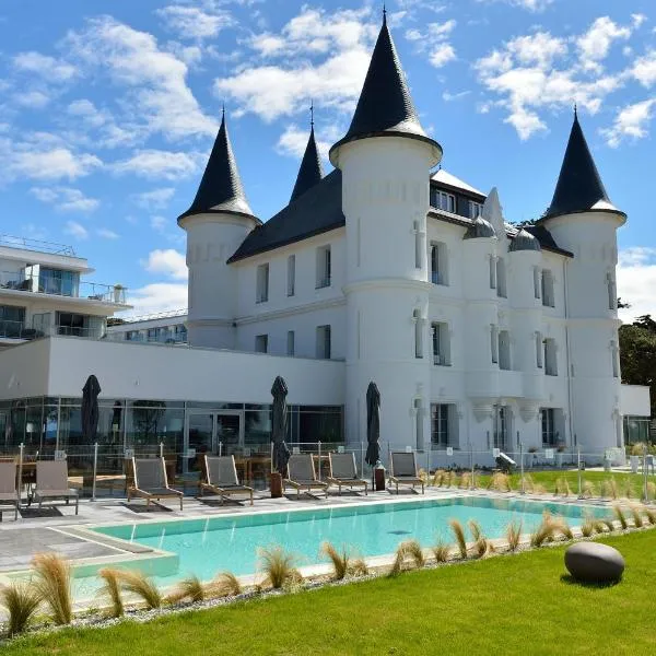 Hôtel Château des Tourelles - Relais Thalasso & Spa、ポルニシェのホテル