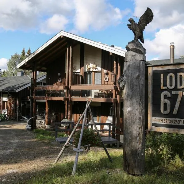 Lodge 67°N Lapland, hotel en Äkäslompolo