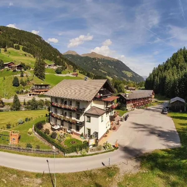 Hotel Garni Grünmoos, hotell sihtkohas Sankt Jakob in Defereggen