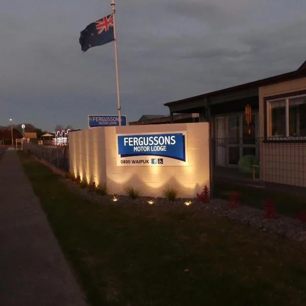 Fergussons Motor Lodge, hotell sihtkohas Waipukurau