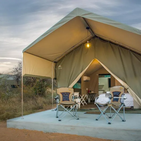 Little Mongena Tented Camp、Klipdriftのホテル
