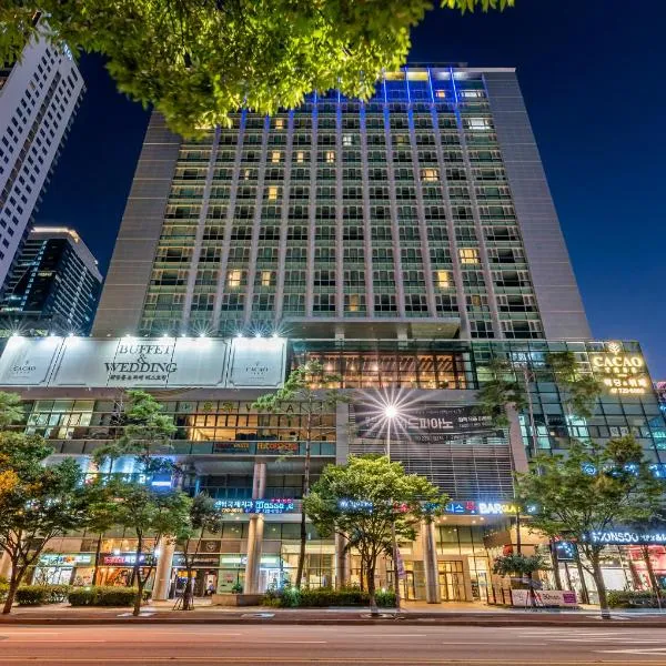 海云台中心酒店，位于釜山的酒店