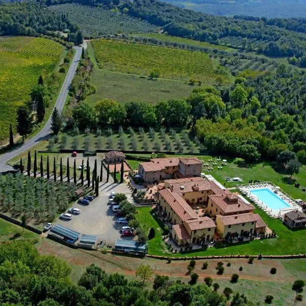 Hotel & Restaurant Casolare Le Terre Rosse, hotel v destinaci San Gimignano