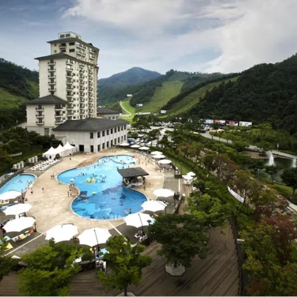Elysian Gangchon Resort, hotell sihtkohas Chuncheon