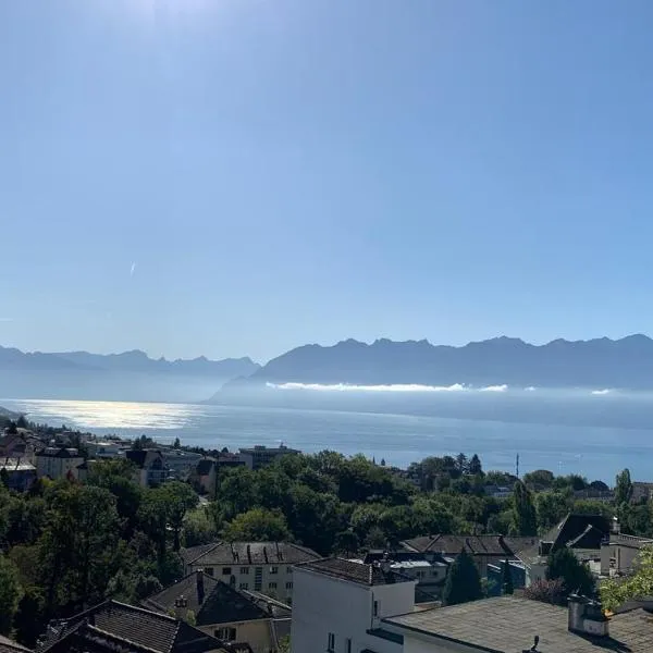 New Luxury Lake view Apartment - Lausanne, hotel in Lausanne