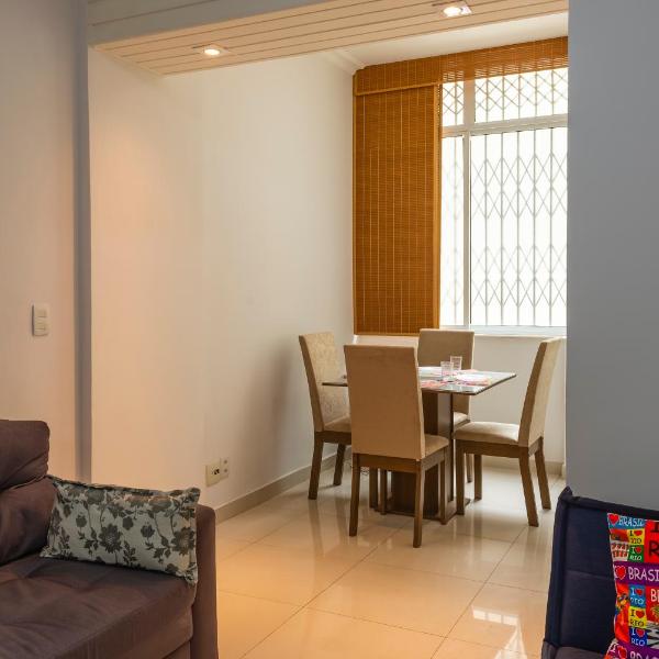 Jamal´s Copa, apartamento TOP na quadra da praia.