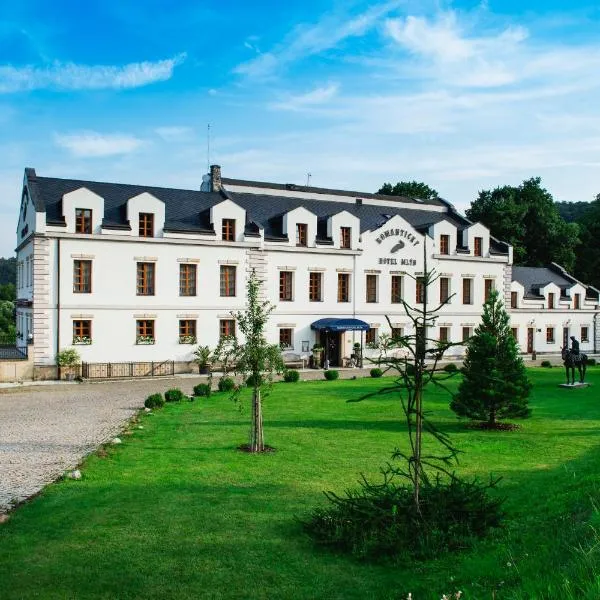 Romantic Hotel Mlýn Karlstejn, hotell Karlštejnis