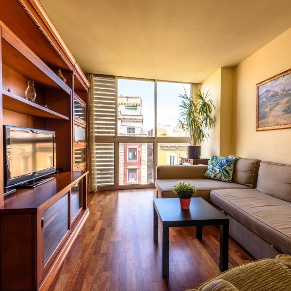 RamblasRentals Stylish Bright 3BR New Catalan Flat 10m Ramblas - Parking - Wifi