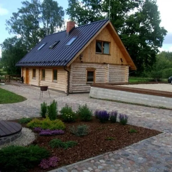 Vilks un Briedis Holiday Home & Wellness Area, hotell Smiltenes