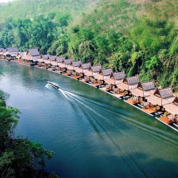 The Float House River Kwai, hotel v destinaci Sai Yok