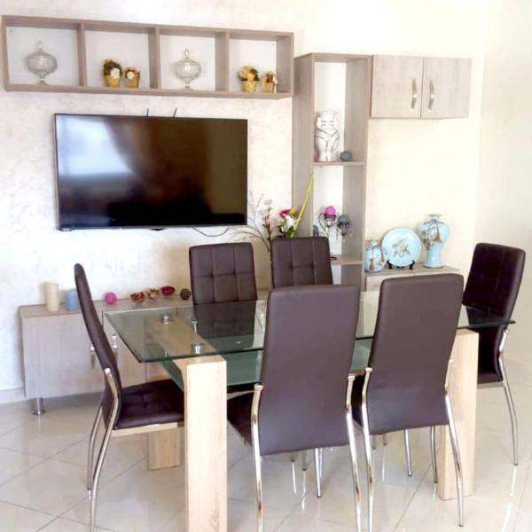 2 bedrooms appartement at Agadir 700 m away from the beach with city view terrace and wifi