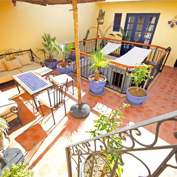 3 bedrooms house with city view terrace and wifi at Medina Marrakesh