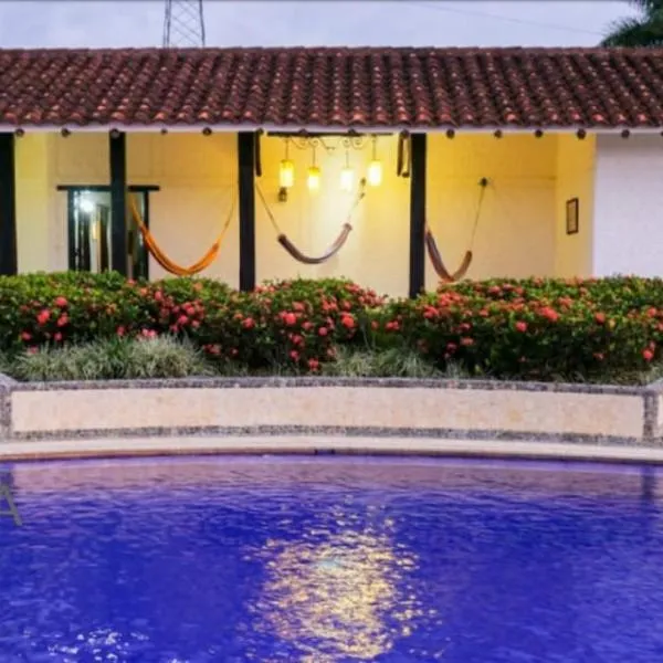 CASA CAMPESTRE LA CAMPIÑA LA VICTORIA Valle del Cauca ESPACIO COMPLETO, ξενοδοχείο σε Matazarza