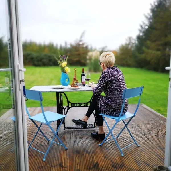 Forest Path luxury Studio Apartment with large bedroom bathroom and sauna Sleeps up to 4, Hotel in Ballynahinch