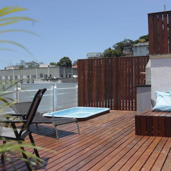 Cobertura Alto Luxo com Terraço, BBQ e Piscina - 6 Quartos