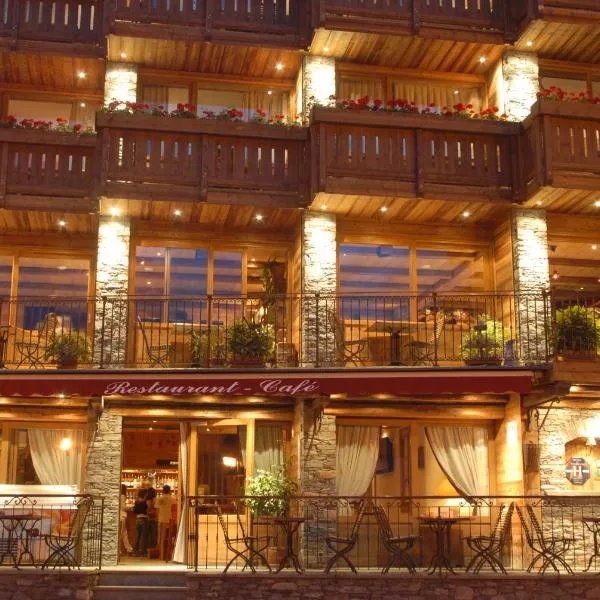 Logis Hôtel Le Monal, hotel Sainte-Foy-Tarentaise-ben