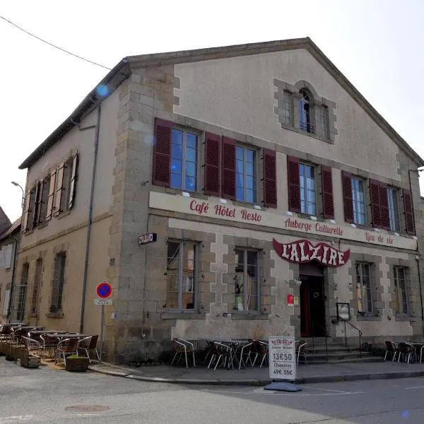 L'Alzire - Logis Auberge Culturelle, hotel v destinaci Jarnages