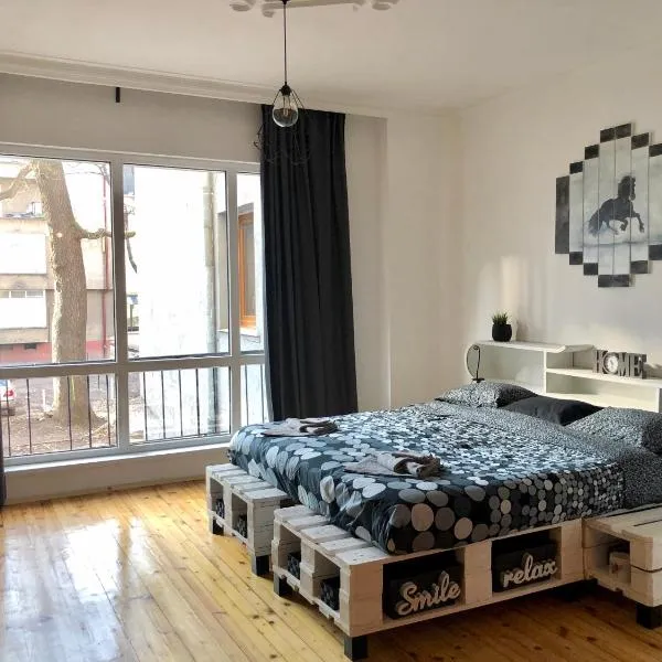 Spacious modern vintage flat in the heart of Sofia, hotel in Sofia