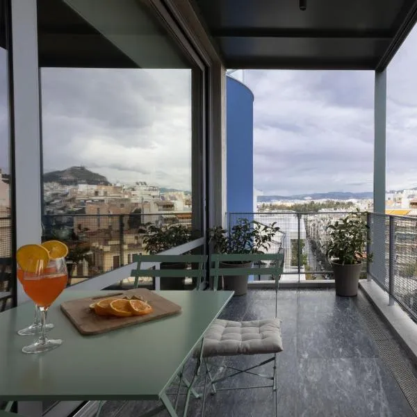 Athens BlueBuilding, hotel in Athens