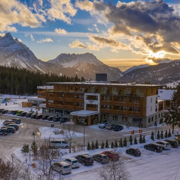 Zugspitz Resort、エールヴァルトのホテル