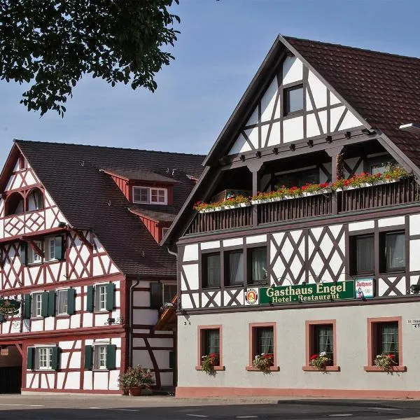 Hotel Engel, hôtel à Rheinmunster