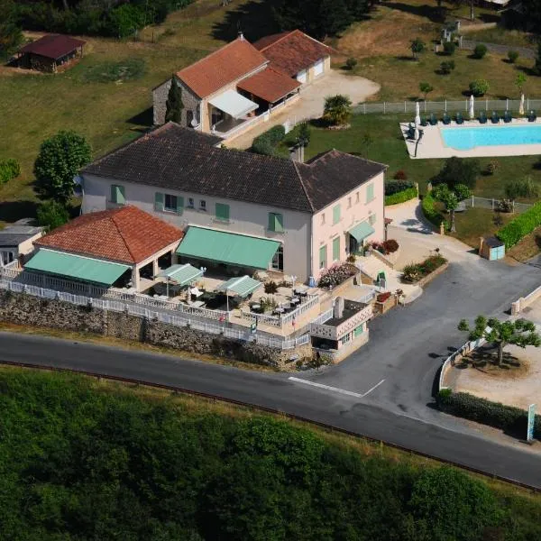 LOGIS HÔTEL RESTAURANT SPA Les BALCONS DE L'ESPERANCE, Hotel in Limeuil